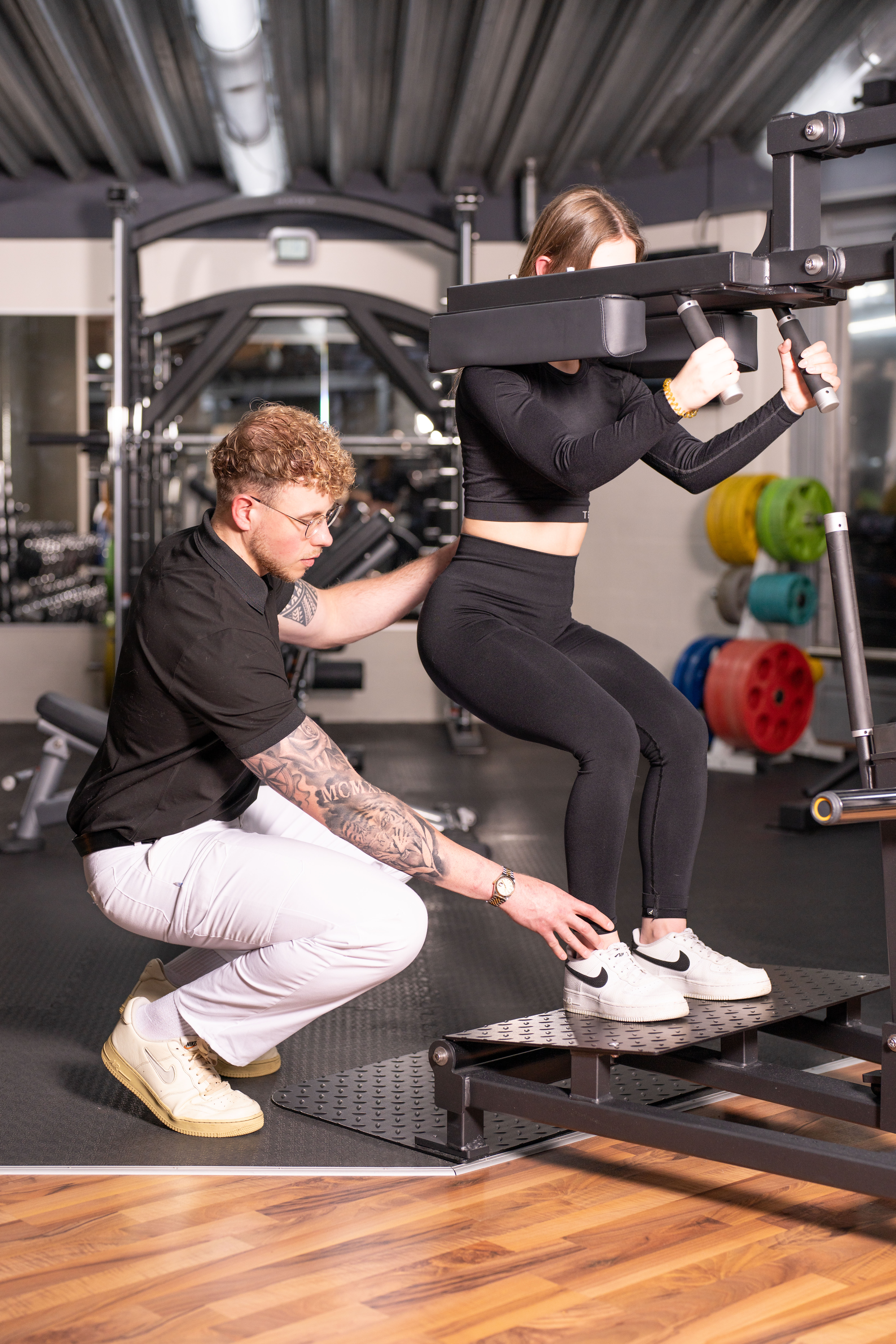 David Renken beim Coaching